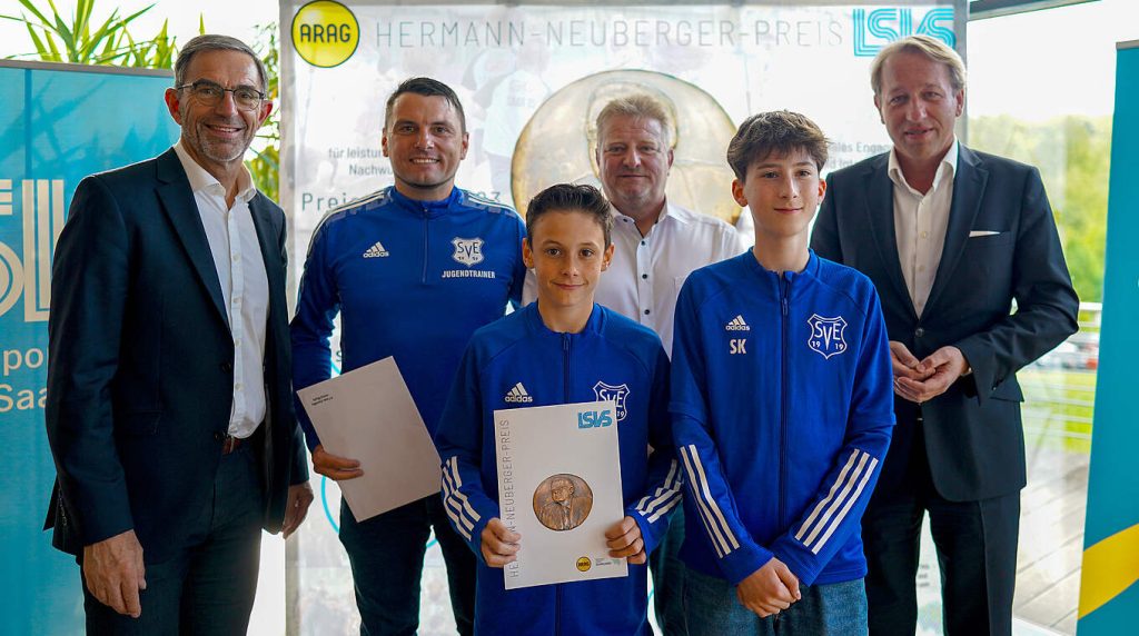 SpVgg Einöd-Ingweiler Jugend gewinnt Hermann Neuberger Plakette 2023